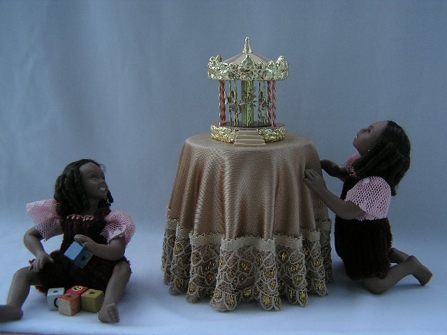 Ethnic Pocelain dolls- twins