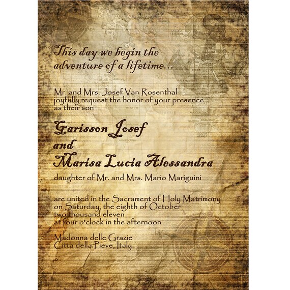 Map Invitation