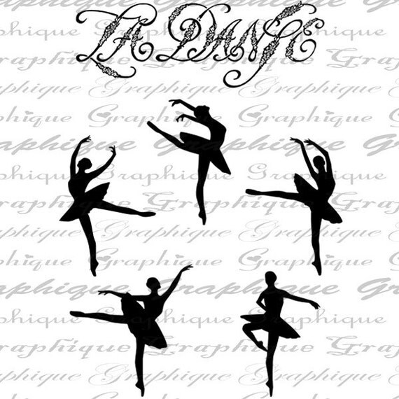 French Le Danse Dancers Ballet Ballerina Dance Dancing Digital Image Download Transfer For Pillows Totes Tea Towels Burlap No. 2389