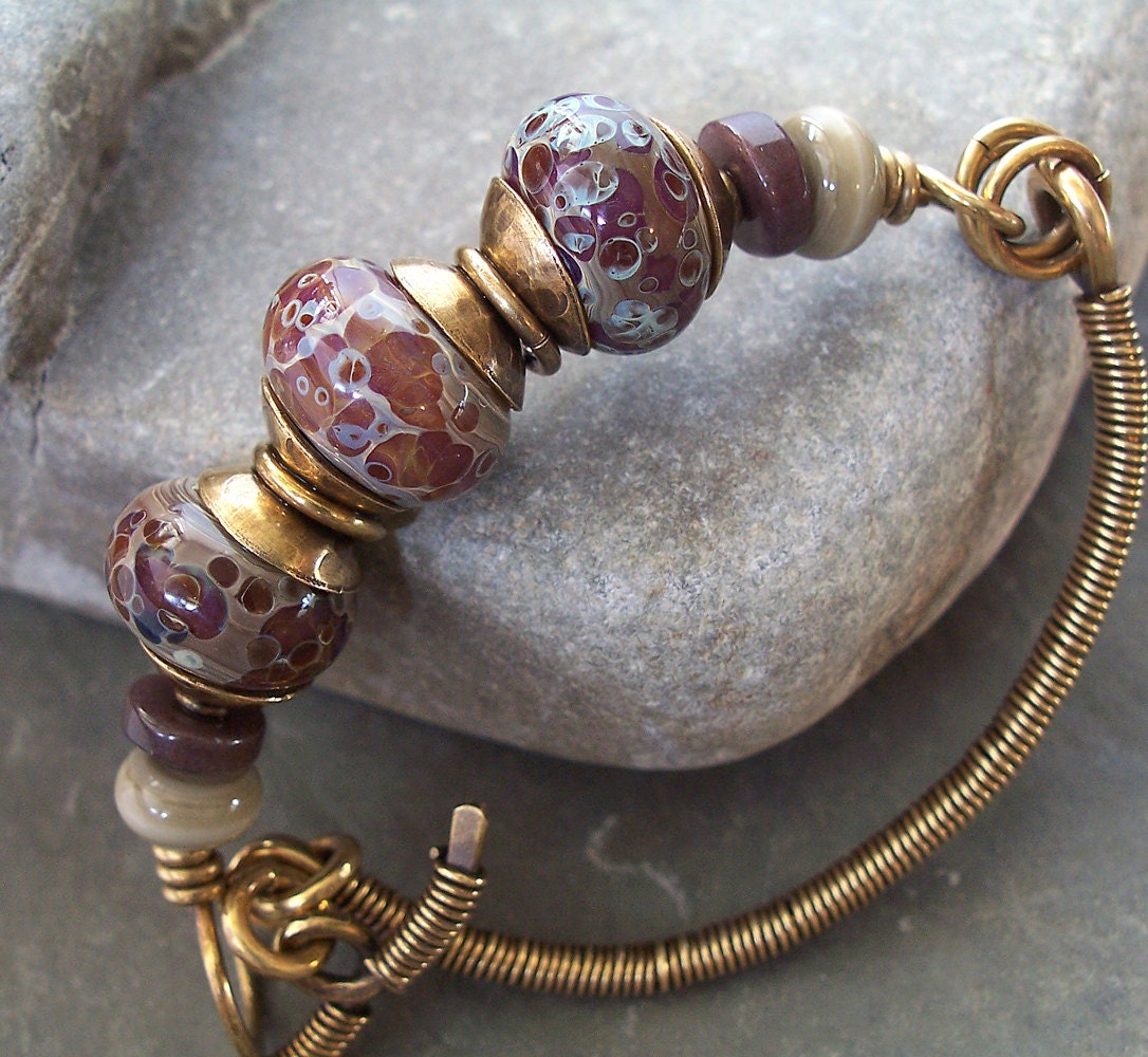 Speckled Lampwork