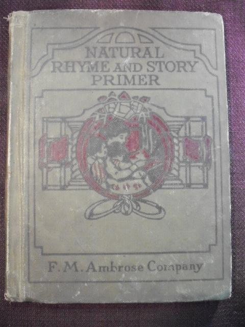 Antique Childs School Book