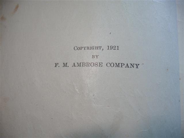 Antique Childs School Book