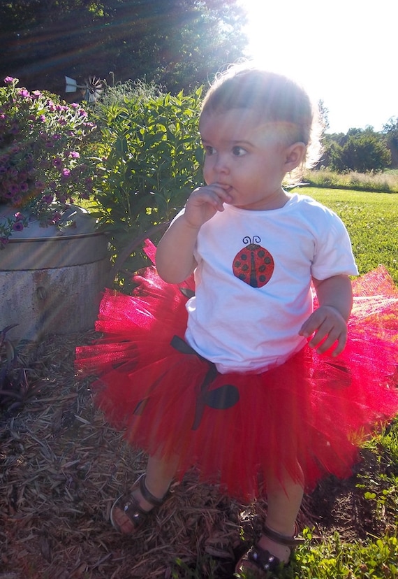Lady bug Tutu Costume