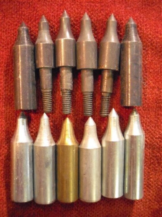 Steel and Brass Arrow Point Assortment For Steampunk Art