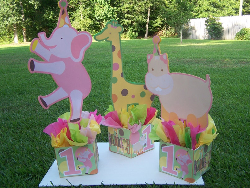 Gallery For Baby Zoo Animals Baby Shower Decorations
