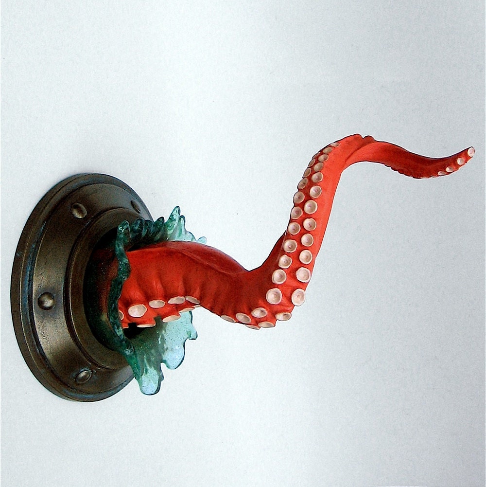 Wall Tentacle, Small, with Splash