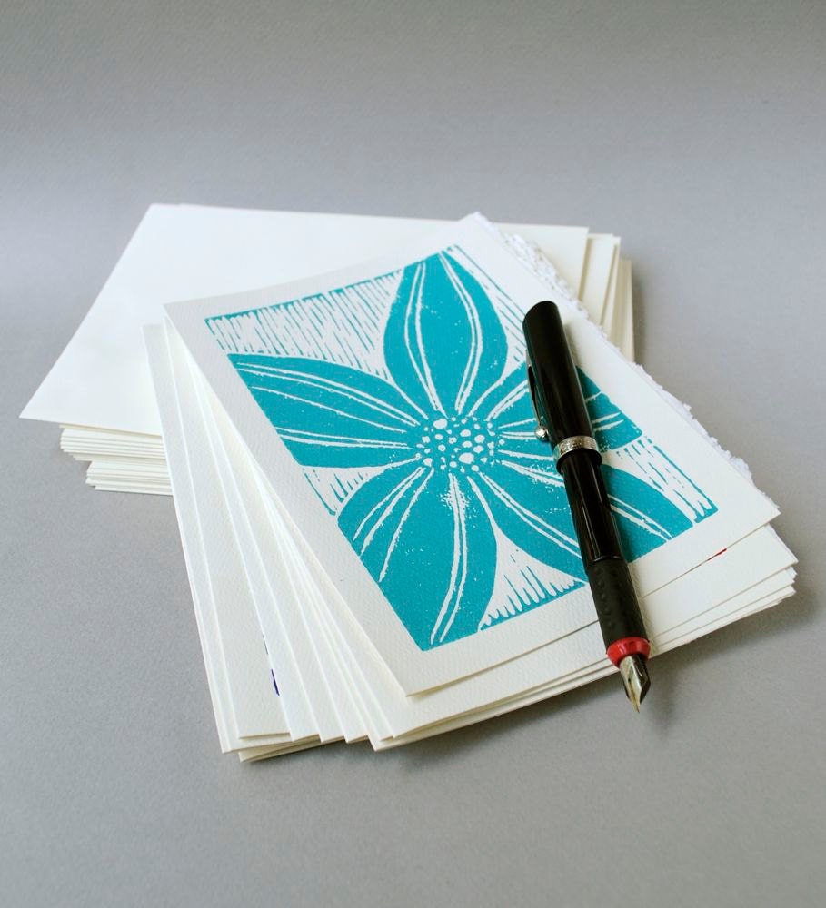Blank Notecards --  Set of Twelve Cards -- Custom Selection --Pick and Choose