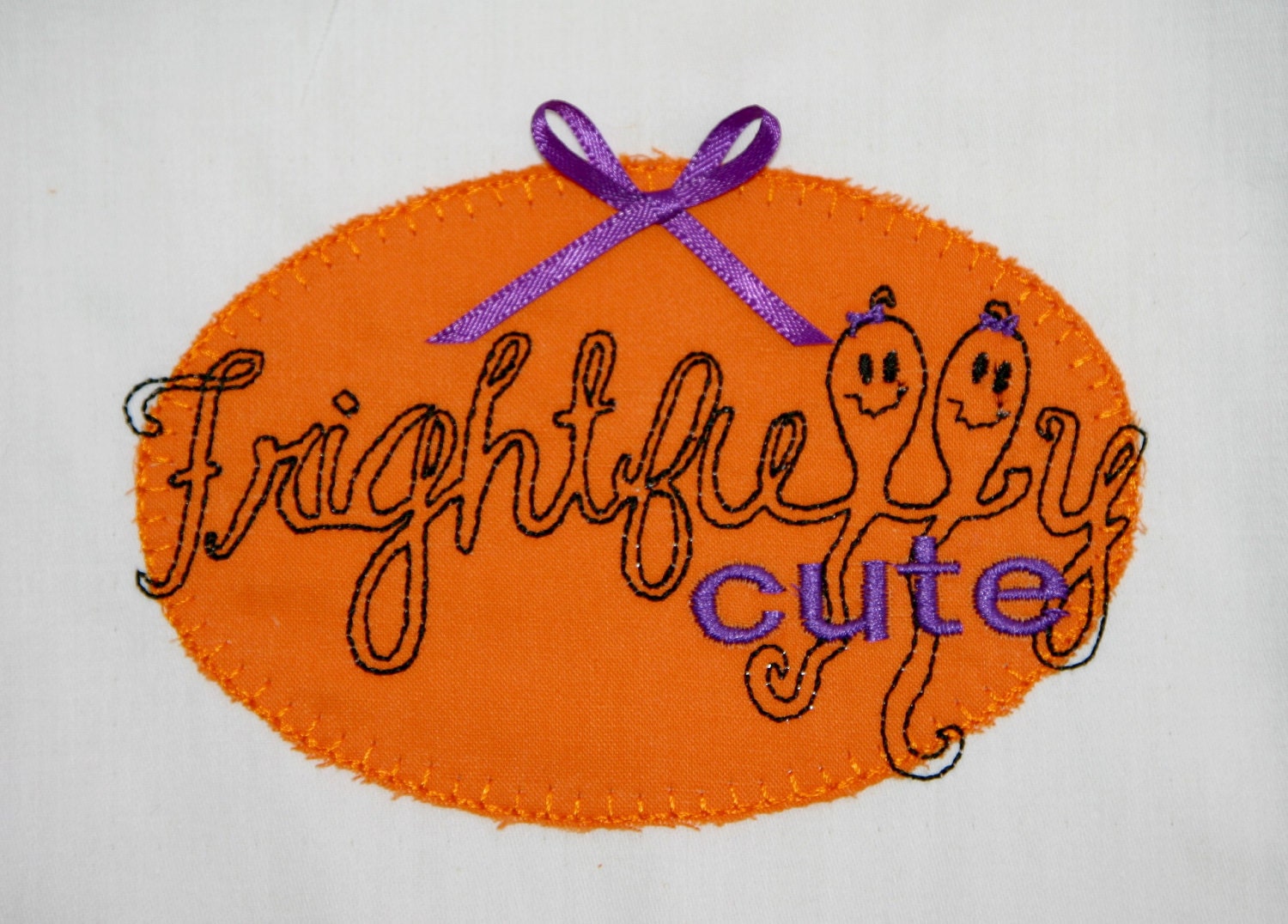 Frightfully Cute Applique Machine Embroidery Design