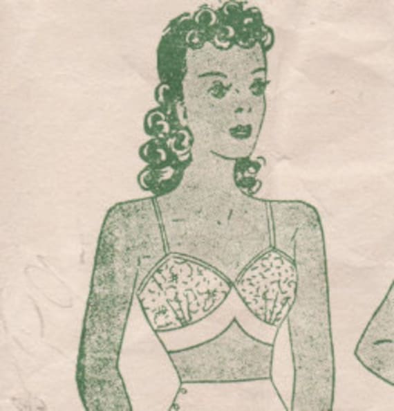 A Few Threads Loose: 1940's Bra Sew-Along, and a Sewing Pattern
