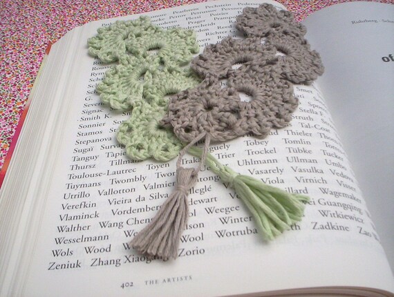 crochet bookmarks