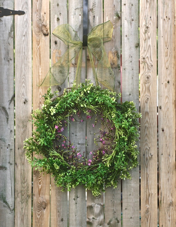 All Season Boxwood Wreath