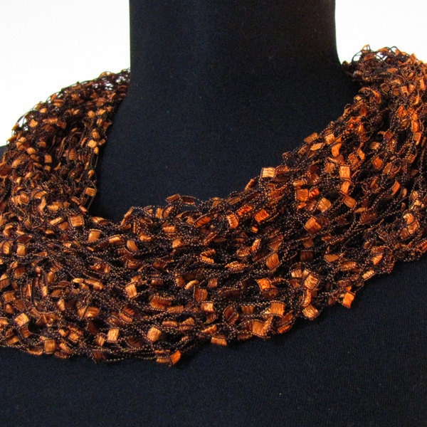 Scarf Accessory in Fall Colors