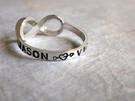 NOW & FOREVER Infinity Ring exclusively by donnaodesigns