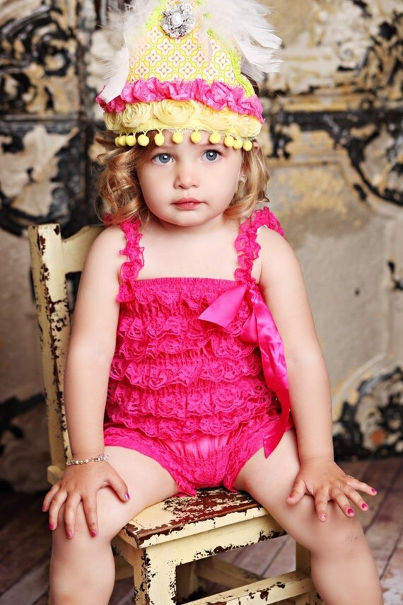 Pink Passion Crown Couture Headpiece-vintage, couture, hair, head, band