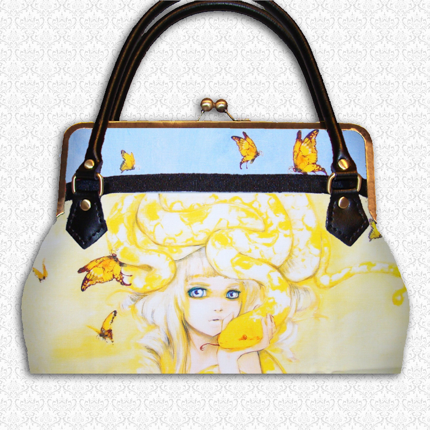 Custom purse Yuuta Camilla d'Errico artwork
