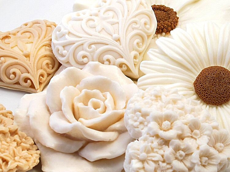 Decorative Gift Soap - Blooming Beige Collection