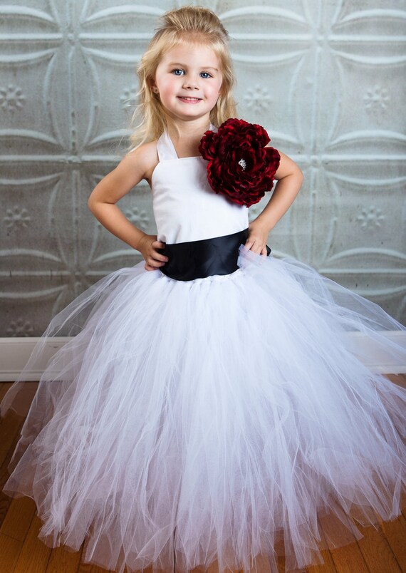 Wedding Couture Tutu Dress-tutu, dress, wedding, flower, girl