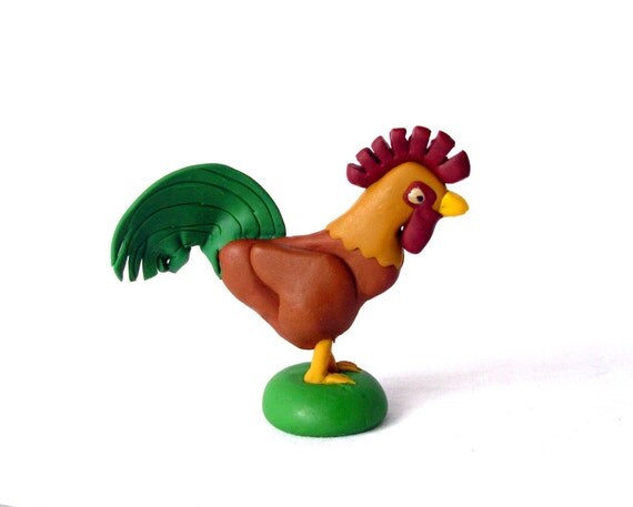 Agricola Rooster Starting Player Token