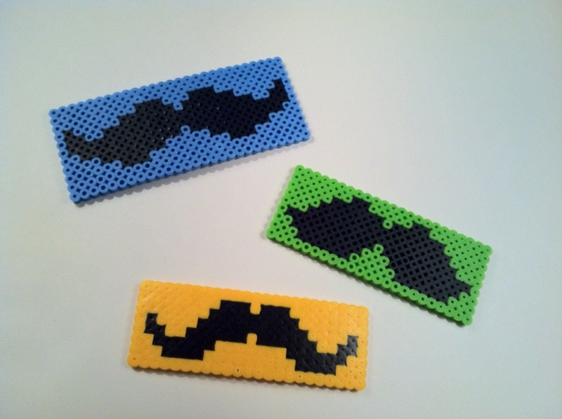 Whimsicle Mustache Magnets by RAWRmonster