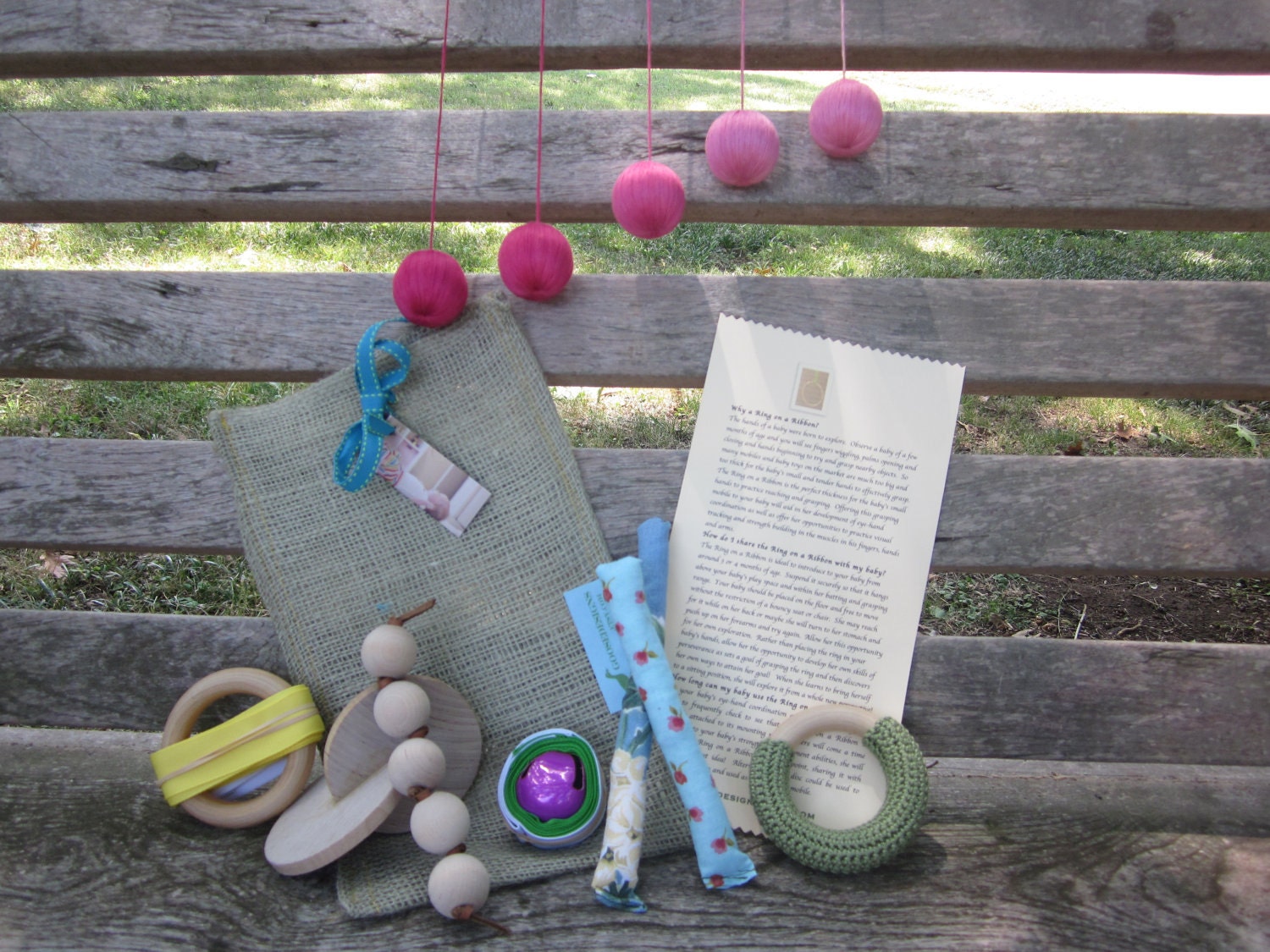 Newborn Gift Set, The Motherload (7 toys: teethers, grasping toys, mobiles)