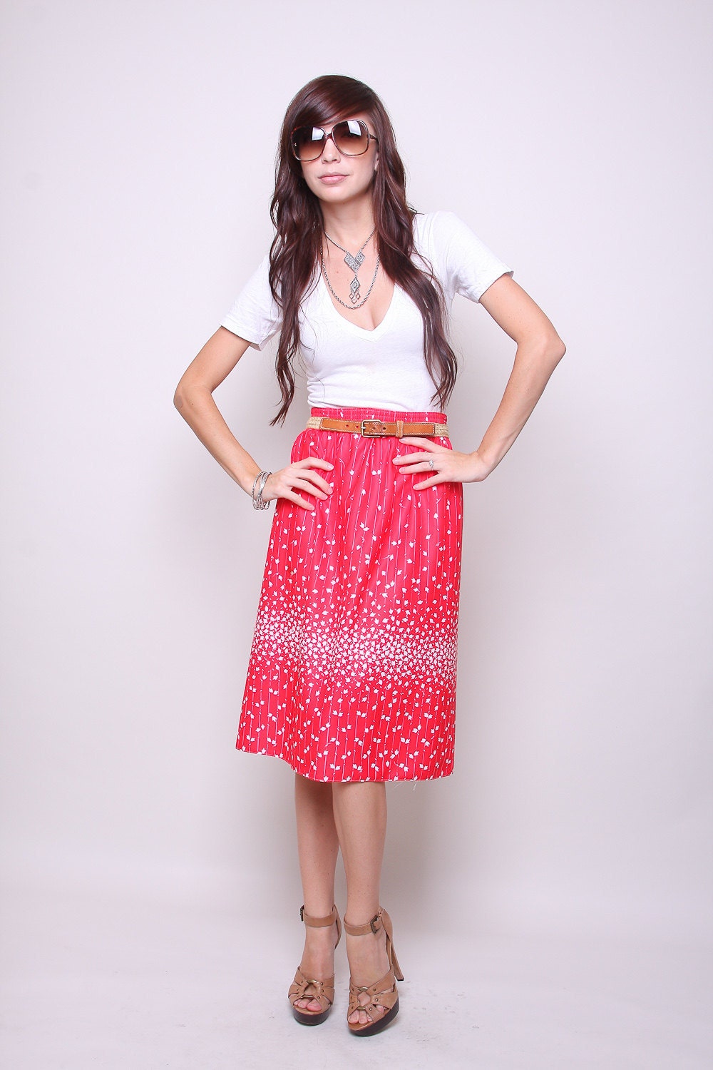Vintage high waisted skirt