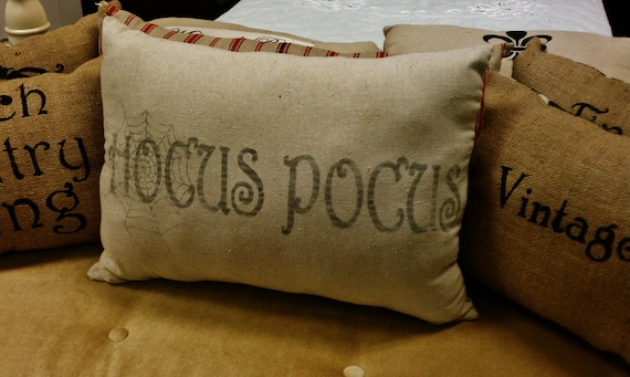 Hocus Pocus Halloween Pillow