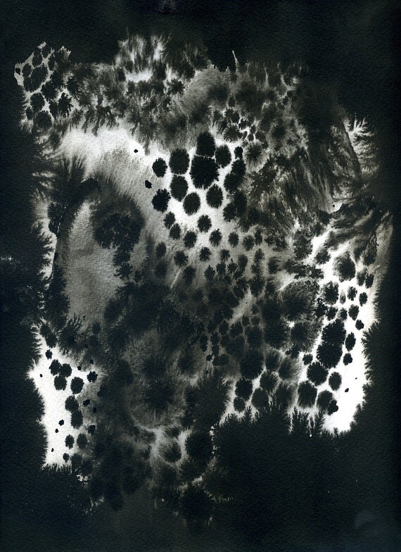 Black and White Abstract 2010-6