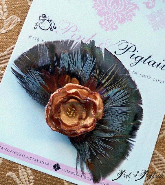 Introducing Dawn - Feather Hair Clip From Pink and Pigtails (98-10)