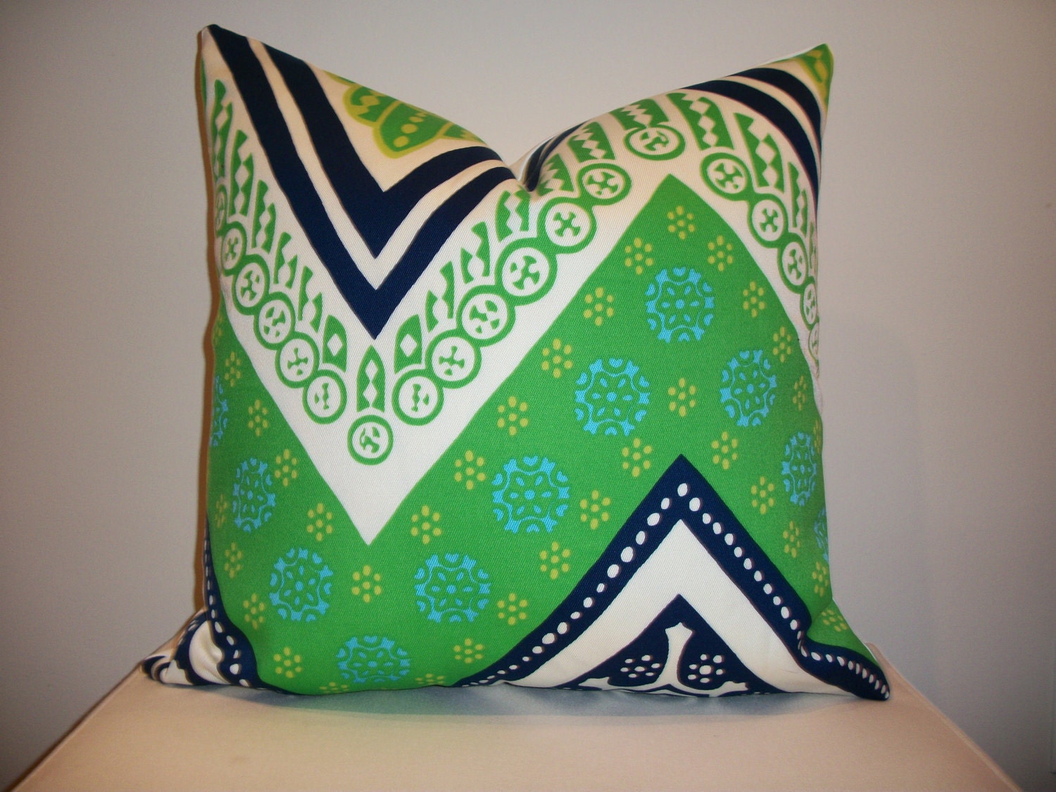 20 X 20 Trina Turk Tangier Designer Indoor/Outdoor Pillow Cover - Decorative Throw Pillow
