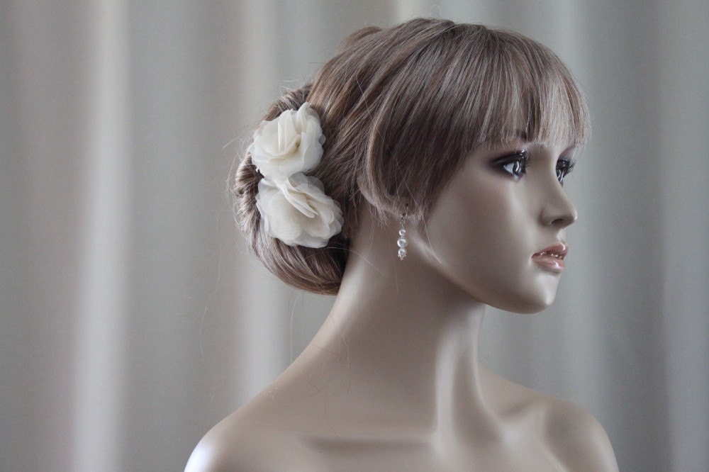 Silk Organza Roses-Swoon