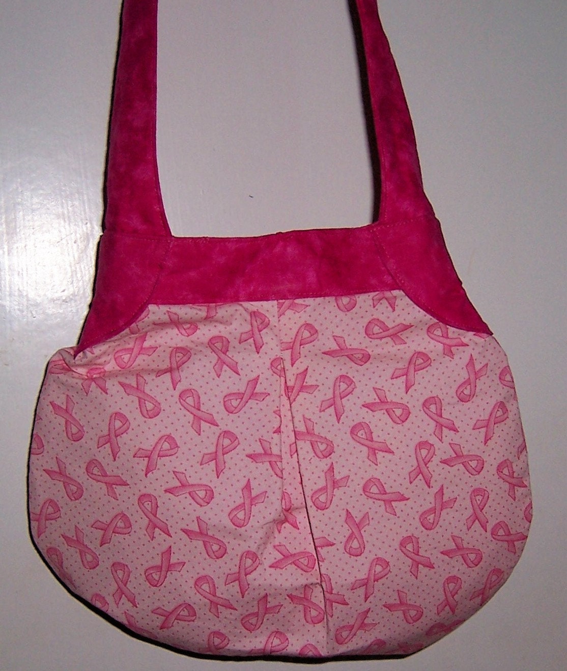 Pink Ribbon Breast Cancer Awareness Purse