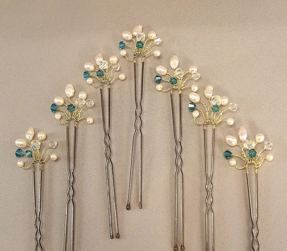 Custom Wedding Hair Accessories Gold Handwired Bridal by Handwired 
