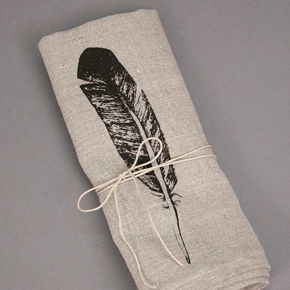 Feather Napkins from Tangerine Home