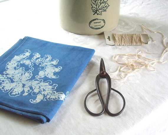 lapis blue mini table cloth