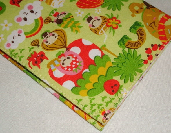 Kawaii Food Anthropomorphic Weekly Academic Planner by WolfBait from etsy.com