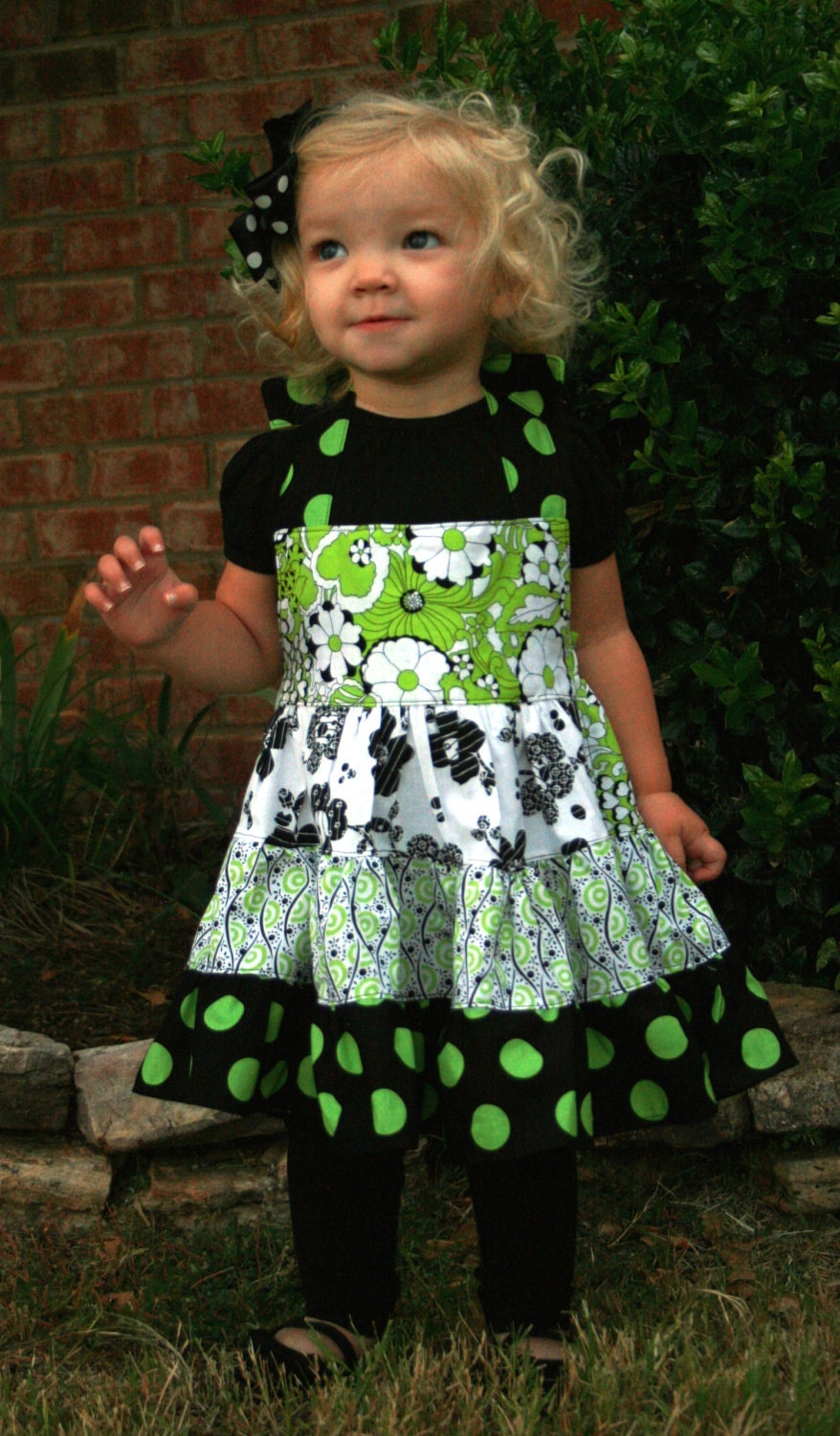 Lola's Tiered Twirly Dress PDF Pattern