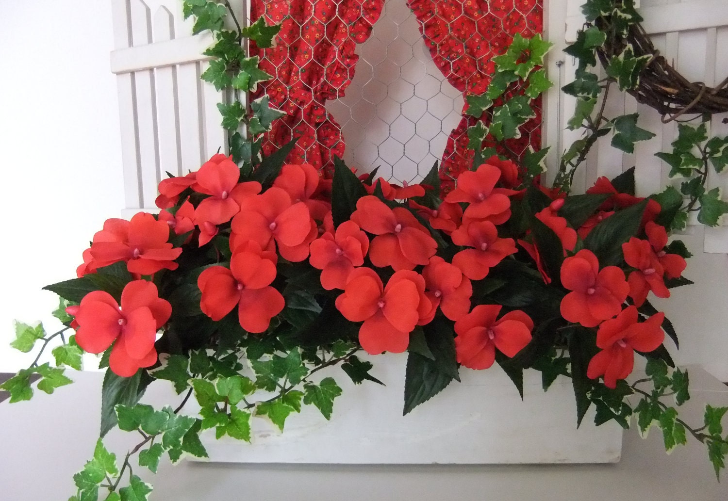 Window Box Flower Arrangement