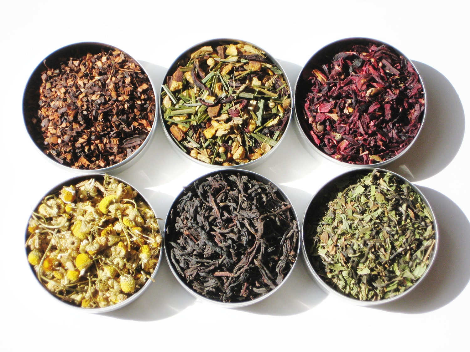 organic herbal tea sampler