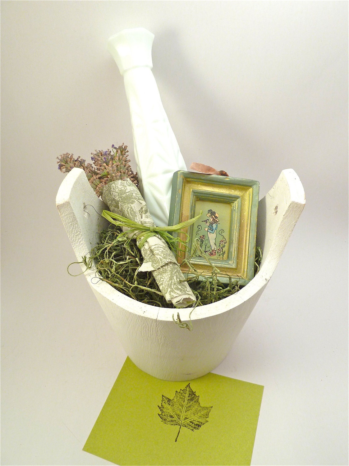 Gift Basket of Vintage Items