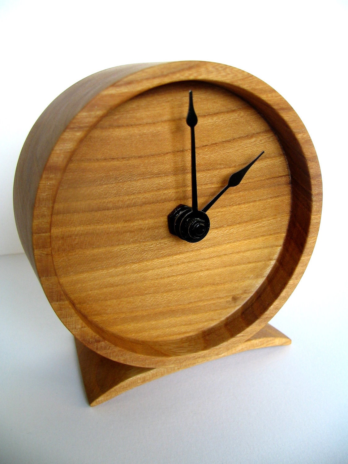Elm Wooden Clock