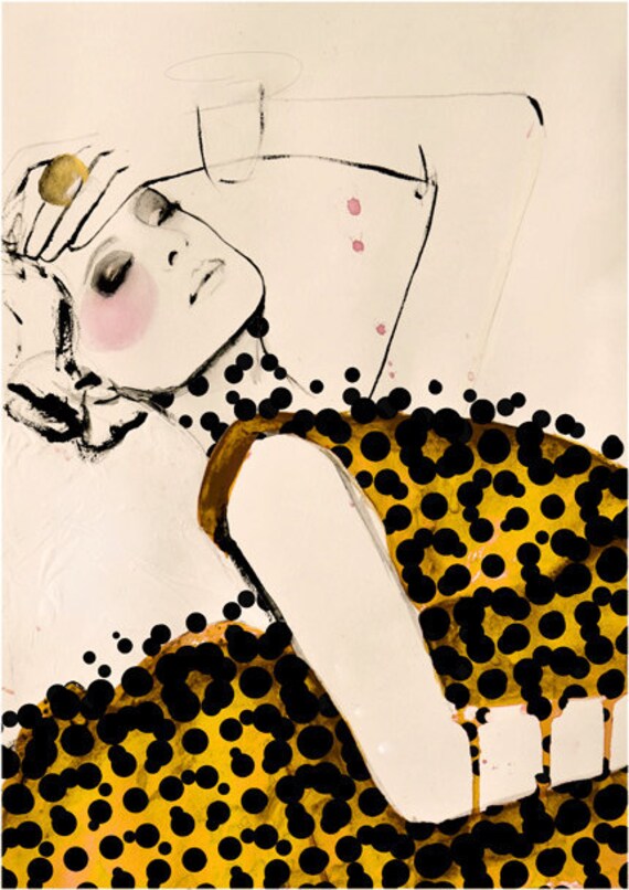 Current - Fashion Illustration Art Print