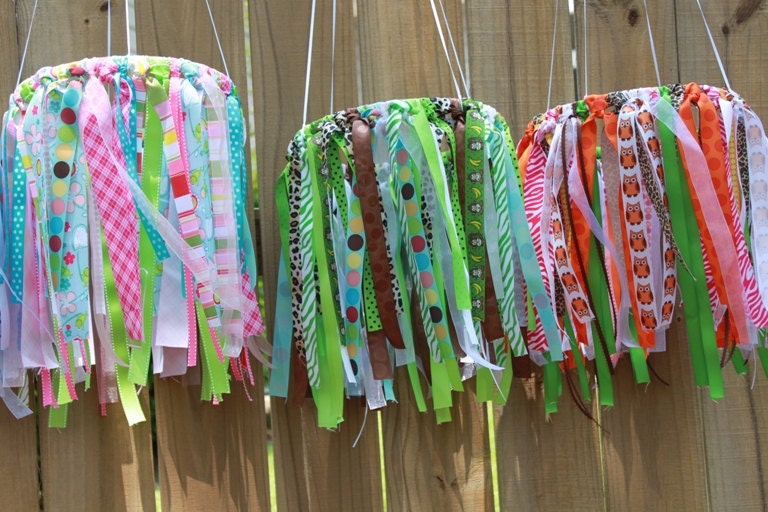 DESIGN YOUR OWN Ribbon Crib Mobile...Perfect for Nurseries, Showers, Weddings, Parties, Etc.