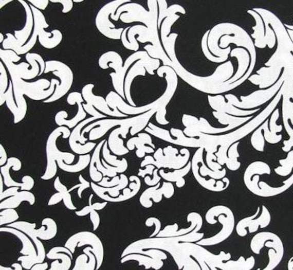 Wedding Black and White Damask Table Runners FREE SHIP