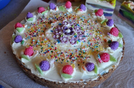 Berry Merry Lady, Cold Processed Artisan Pie Soap