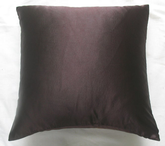 brown retro circle 18 inch decorative throw pillow cover