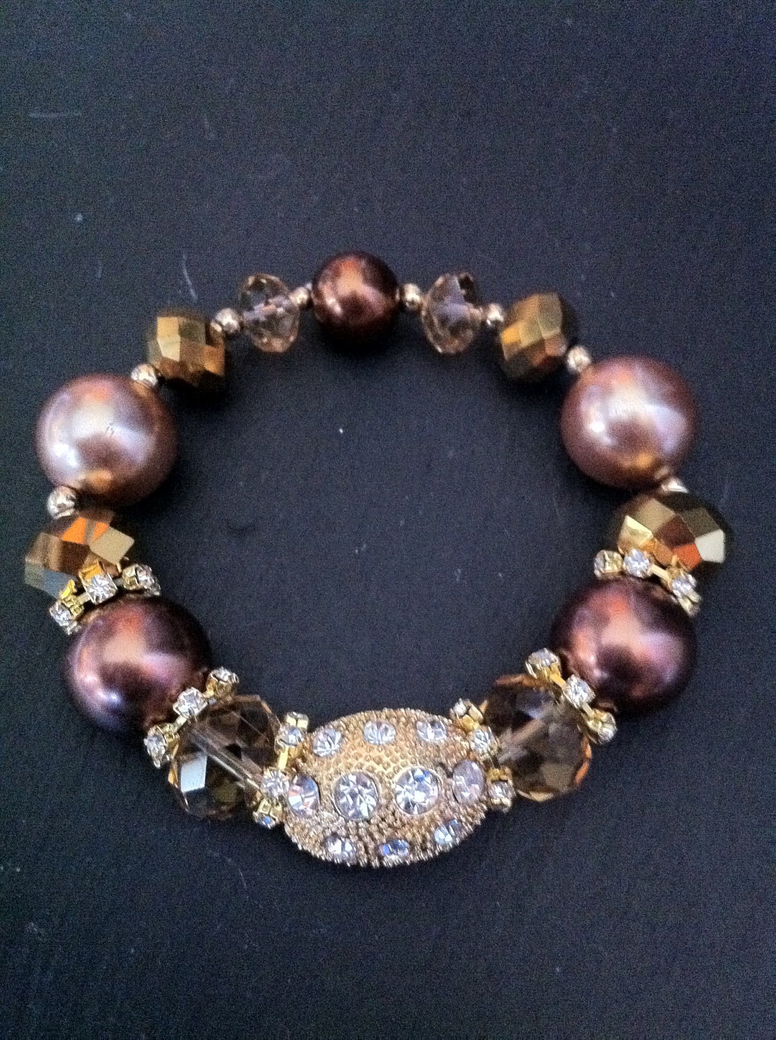 Gold Stretch Bracelet