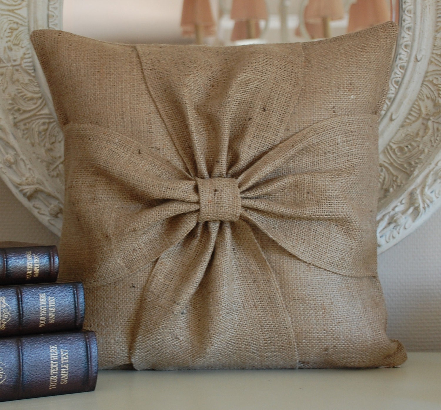 Burlap bow