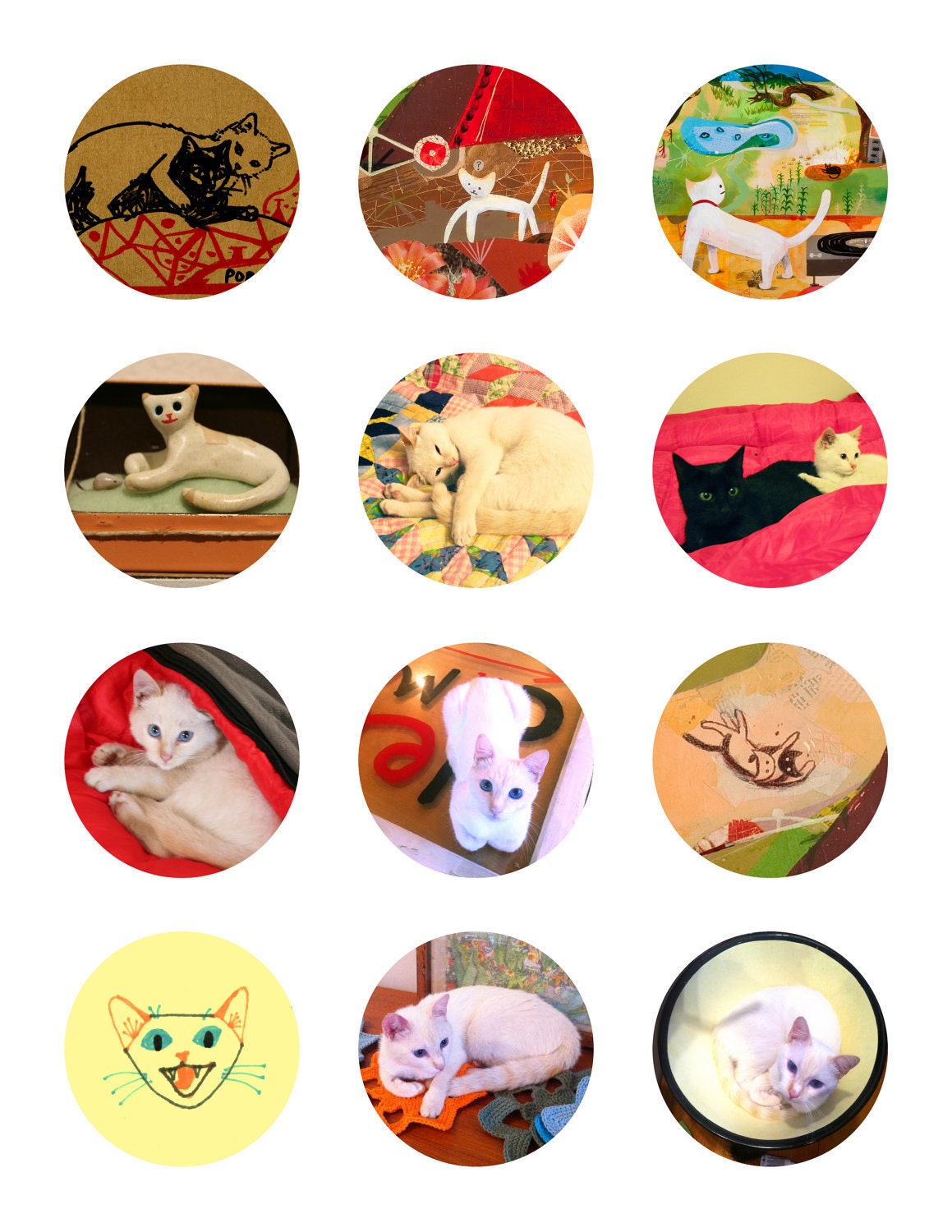 Popcorn stickers by Souther Salazar