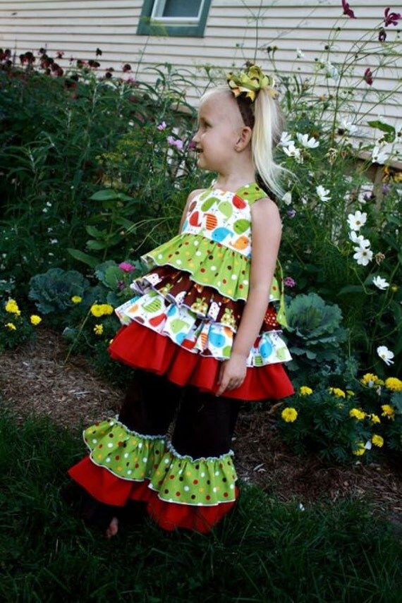 Kiki's Extra Ruffled Top PDF Pattern