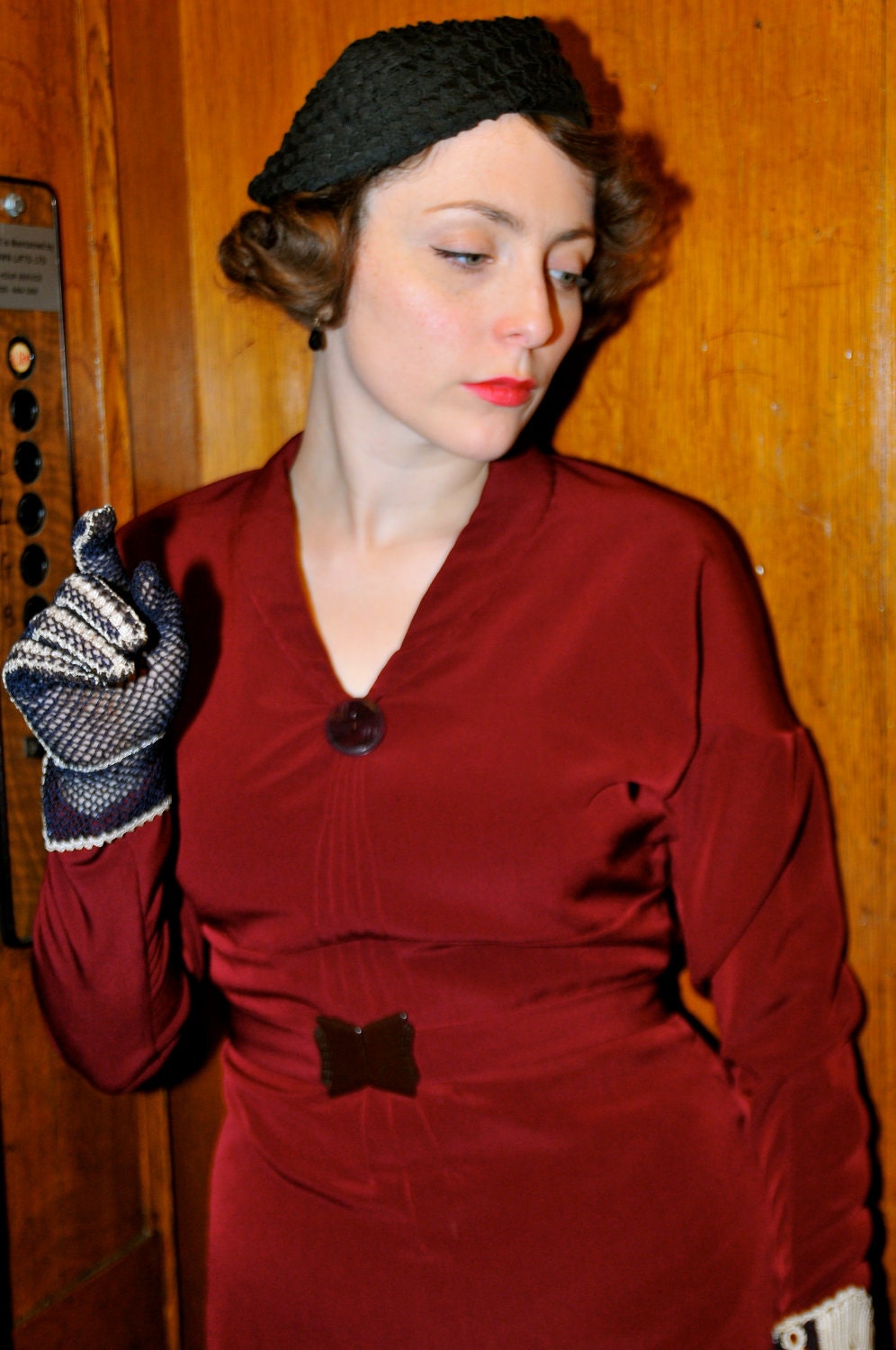 Myrna- Early 1930s inspired afternoon dress